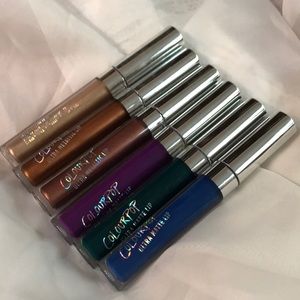 Colourpop ultra matte and ultra metallic lipstick